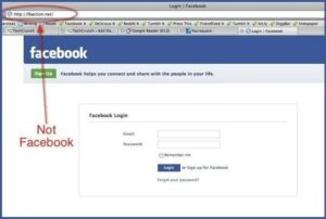 Facebook password